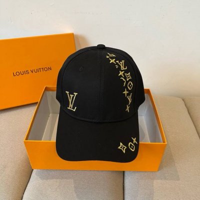 路易威登棒球帽 Louisvuitton新款Lv棒球帽 重工打造高端大气 百搭款男女通用 跑量