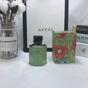 高端品质 高端古驰牛油果花之舞香水50Ml，Gucci 年夏季限量版Flora Gorgeous Gardenia淡香水。今年的瓶身采用了牛油果色设计，包装沿用