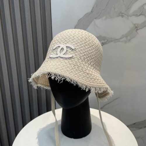 香奈儿Chanel新款针织盆帽，高密度制作，一顶超级有品位的针织帽了~出街首选！帽型超美腻颜色妥妥，轻便携带！小仙女人手必备 头围57Cm
