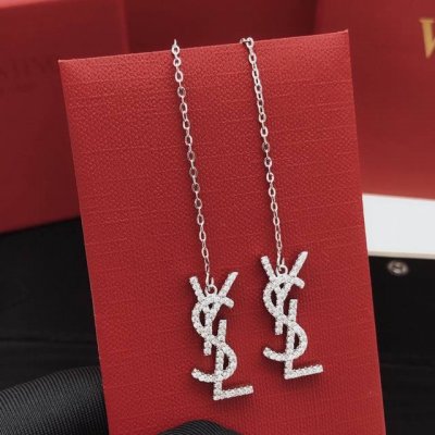 编辑Yed0072 Yvessaintlauren*最新款流苏耳钉 一致Zp黄铜材质