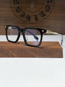 New方框 Chrome Heart 顶级板材手工打磨抛光而成 立体配饰Logo彰显品质 ch8266 Size:53-19-150