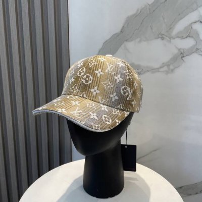Lv路易威登 2025专柜新款提花款棒球帽很潮 休闲运动款 经典制作 超级好搭衣服 显脸小