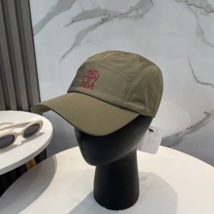 Brunello Cucinelli布鲁内洛 库奇内利 专柜新款高版本棒球帽 大牌同步 超好出货 颜色做的太特别了 闭眼入 全是显白的颜色 男女同款