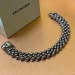 原单货新品 巴黎世家手链Balenciaga手链专柜一致巴黎世家手链 男士火爆款出货 设计独特 前卫 男士必备！复古做旧设计 任带不氧化不退色