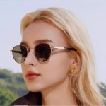 Louis Vuitto*网红墨镜女Ins街拍太阳镜时尚防紫外线舒适超酷眼镜2025年新款潮