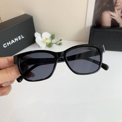 chanel香奈儿2025新款小红书大框修饰显瘦防紫外线太阳镜
