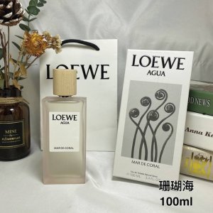 高品质/130 罗意威 珊瑚海 Loewe Agua De Loewe Mar De Coral, 2015，新款彩虹香水100Ml 香调：水生花香调 前调：柚