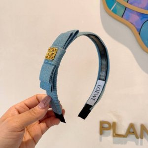配包装 loewe 罗意威 火爆新款牛仔布发箍特供面料头箍 尖端网红最新款来袭 让你的魅力绽放 清新淑女范让时尚更简单