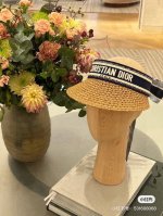 原单货 高颜值女孩必备Dior夏日新款丝巾遮阳帽 我顶着大太阳 只想为你撑伞 没人为你撑伞 那就来顶Dior遮阳帽[耶]