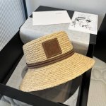 loewe罗意威拉菲草盆帽 桶帽 头围57Cm