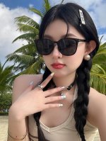 Gucci古奇 新款连体驶驾镜墨镜出行必众备多明星同款 太阳镜 男女太士阳镜飞行 型号：G8356