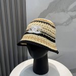 香奈儿 Chanel针织盆帽，防晒渔夫帽高密度制作，一顶超级有品位的针织帽了~出街首选！帽型超美腻颜色妥妥，轻便携带！小仙女人手必备 头围57Cm