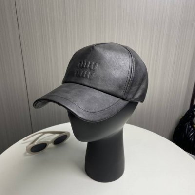 配布袋 Miumiu缪缪秋冬新款原单棒球帽 Di复古韵味十足 1:1开模订制 质量超赞 基础头围56 可调节