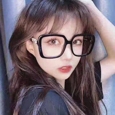 chanel香奈儿 新款小香防蓝光眼镜框镂空字母腿精致网红素颜平光镜可配近视女士