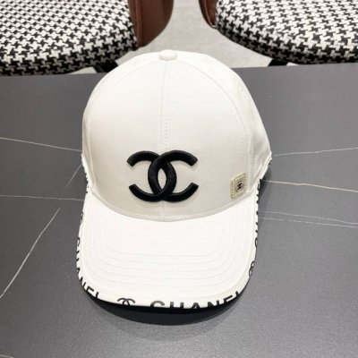 Chanel 香奈儿 专柜新款原单棒球帽 1:1开模订制 立体刺绣 精致无暇 100%纯棉面料 原厂品质 独家实物拍摄