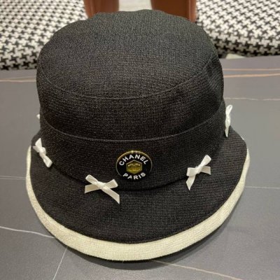 香奈儿Chanel 春夏新品蝴蝶兰渔夫帽，Logo小香经典简约，时尚休闲设计 跑量新品
