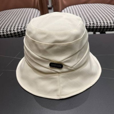 谬谬Miumiu日系休闲百搭渔夫帽防紫外线宽檐遮脸网红盆帽大 头国品脸小水桶帽