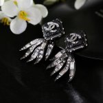 小香 Chanel 新款耳环 专柜同步上市 双C 耳钉 精工打造原版一致黄铜材质