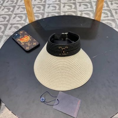 lv路易威登 夏季新款遮阳帽空顶帽，非常重工沙滩日常都能戴的一款