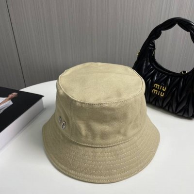 爱马仕Hermes 限量棉质帆布女士渔夫帽，官网原版里布，内部饰有艾利亚斯.卡夫洛斯 Eiias Kafouros 设计的“Funnyice Cream”徽章，