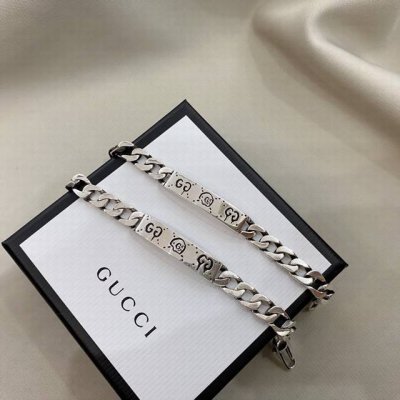Gucci古驰肖战同款双G小精灵情侣手链 尺寸 17Cm 18Cm 19Cm 20Cm 21Cm 其他尺寸可定制
