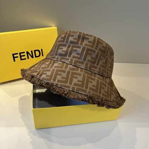 Fendi芬迪 老花系列渔夫帽 经典Ff中古单品 气质穿搭单品 质量杠杠