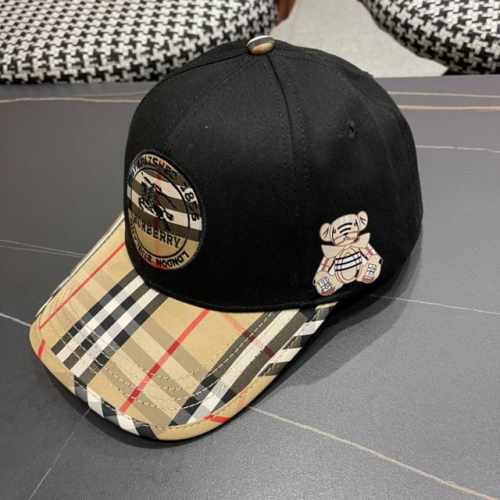 巴宝莉Burberry 2025官网同步上线 韩版新款英伦风定制款1:1原单品质 男女通用棒球帽 提花美邦工艺地质面料 高版品质质量