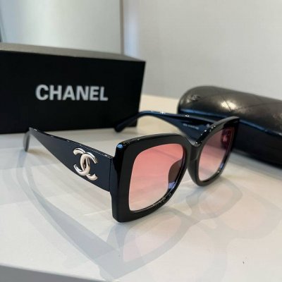 chanel香奈儿网红爆款太阳镜 遮阳修饰脸型神器贴