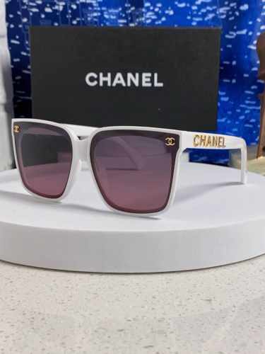 Chanel香奈儿 新款太阳镜女款高级感网红防紫外线大框显脸小红书香墨镜女士