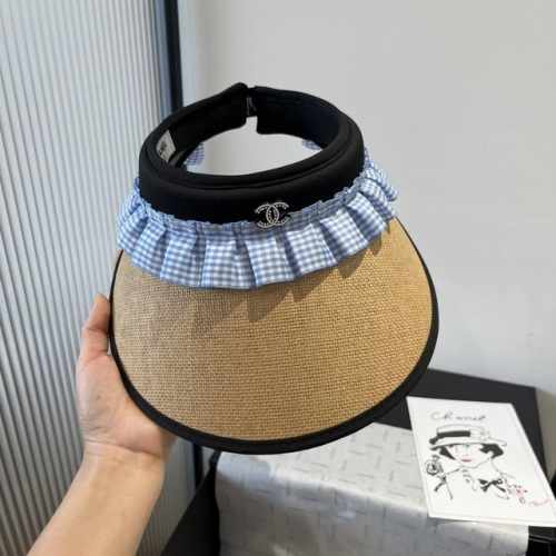 chanel香奈儿空顶遮阳帽