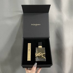 专柜品质 圣罗兰肆意香水口红两件套A款 内含:Ysl小黑条口红302#Ysl自由之水香水50Ml