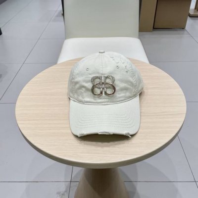 Balenciaga巴黎世家2025新款Logo棒球帽 很酷的色系 巴黎粉必入款