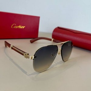 cartier 卡地亚 男款官网一比一大蛤蟆镜 高档大气 镜腿上简约标志性Logo 奢华制作