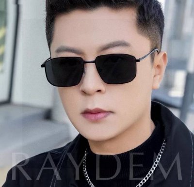 gucci 男款炫彩飞行员偏光太阳镜 材质：高清尼龙加厚卡槽高清偏光镜片 无边框镜架颜型号：G5227