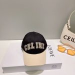 celin* 赛琳Ss新款刺绣Logo棒球帽帽型完全按照定做。区别市面版本，五金调节扣开模定做有Logo标。定做帽子内里Logo织带
