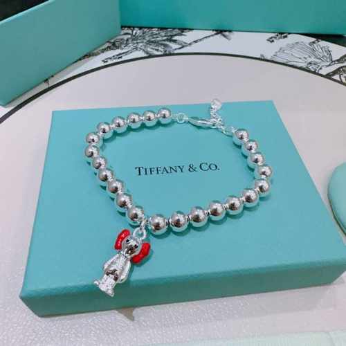 正品新款蒂芙尼手链 Tiffny&Co. 专柜精工银版本手链 明星同款 复古做旧风 原版复刻 纯手工打造 ～正品开模潮流时尚必备 男女均可佩戴 情侣款同款 摇滚