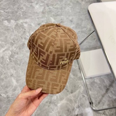 特价 配防尘袋 Fendi芬迪 2025新款重工大牌棒球帽 专柜经典款 男女通用