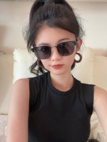gucci-偏光太阳镜 2025开春新款 潮流爆款 时尚方框偏光太阳镜 高品质 佩戴舒适 网红潮款墨镜 女士高清偏光太阳镜 高品质Tr镜框 型号：G5384