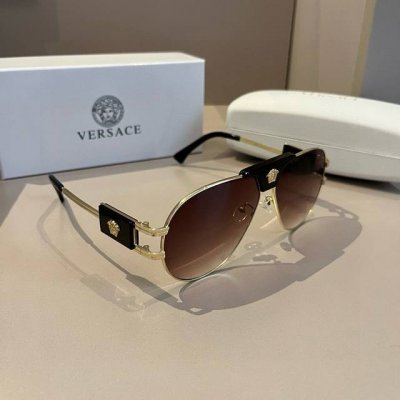 versace范思哲欧美风时尚太阳镜 男女偏光镜 男款遮阳镜 修饰脸型的好搭档