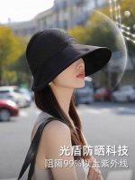 p80【Chanel香奈儿】2024夏款空顶遮阳渔夫帽 浪漫沙滩款！出街必备