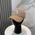 蒙口Moncler 秋冬新款羊毛棒球帽 年轻时尚潮人穿搭色系 视觉效果超强 立体字母 好看有质感
