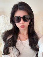 Dior-迪奥 2025开春新款 潮流爆款 时尚方框偏光太阳镜 高品质 佩戴舒适 网红潮款墨镜 女士高清偏光太阳镜 高品质Tr镜框 型号：Cd6231