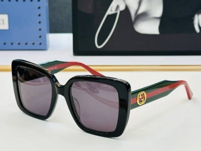 gucc* 古家Gg1861S Size 53口20-140 原版墨镜搭配镜框时尚靓丽 C个性十足