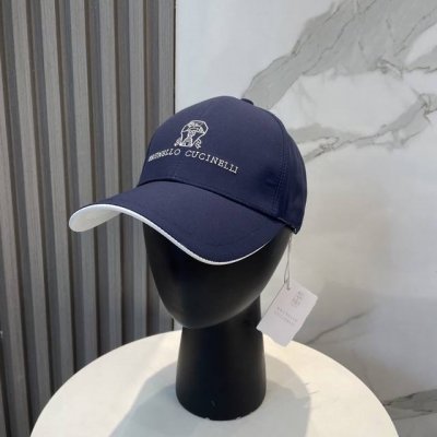 Brunello Cucinelli布鲁内洛 库奇内利 专柜新款高版本棒球帽 大牌同步 超好出货 颜色做的太特别了 闭眼入 全是显白的颜色 男女同款