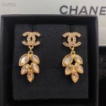 香奈儿耳钉热销款爆上新一致Zp 专柜正品 Chanel22 茶色马眼钻麦穗耳环耳钉 使用进口施华洛世奇钻质感拉满！ 经典的麦穗造型，寓意着收获所有美好 上耳大气