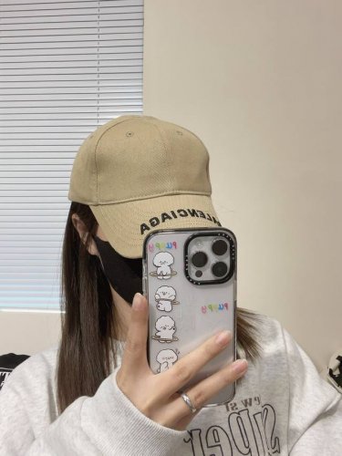 巴黎世家Balenciaga刺绣原单棒球帽质量非常棒休闲时尚百搭款男女同款！
