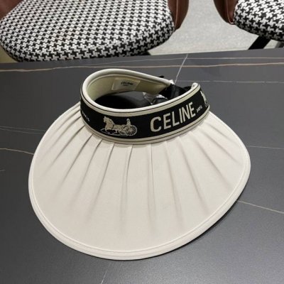 Celine赛琳 夏季新款大沿遮阳帽空顶帽7出街旅游必备