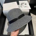 爱马仕草帽 遮阳盆帽 可折叠 高级定制 头围57Cm