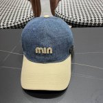 p70谬谬Miumiu 2025原单春夏新款棒球帽，正品开模订制，原版做工细致质量超赞！