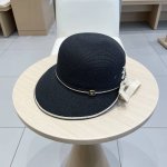 p100 路易威登棒球帽 Louisvuitton 春夏芭蕾风绑带大檐显脸小草帽女宽松遮阳防晒出游优雅